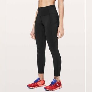 Lululemon Fast & Free 7/8 Tight I| *Non-Reflective Nulux 25" 6